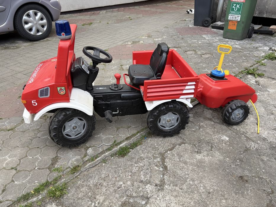 Samochód Straż na pedały rolly toys