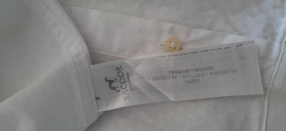Camisa branca Sacoor Brothers