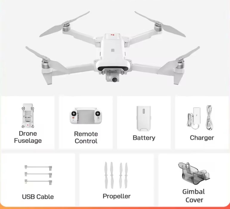 Drone fimi x8 se 2020 com 8km de distância