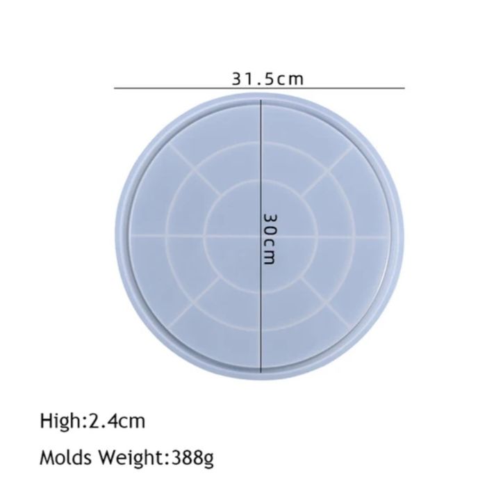 5 Formas de silicone bandeja64738765938818122