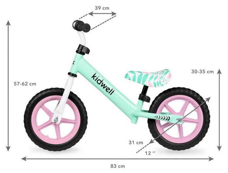 Rowerek Biegowy Rebel Mint Kidwell