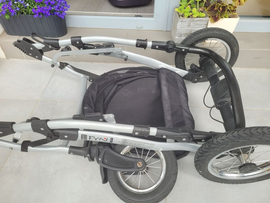 Wózek 2w1 jedo fyn Alu line + adaptery do fotelika