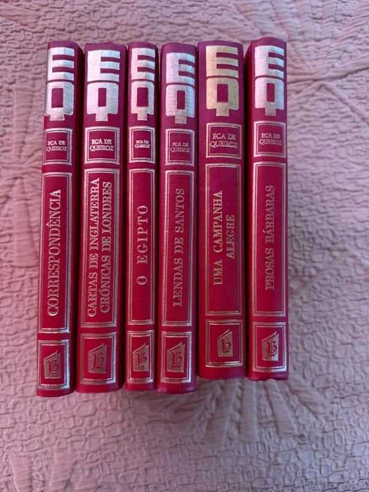 Coleção 6 Livros Eça de Queiroz - Edição Capa Dura «Livros do Brasil»