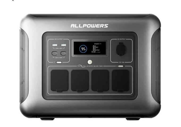 Станція ALLPOWERS R1500 LITE 1600Вт, Гарантія. Безкоштовна доставка.