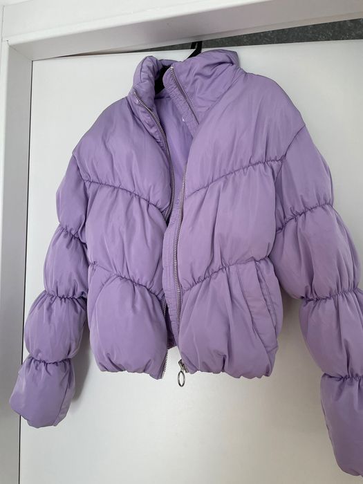 Blusao lilas Bershka