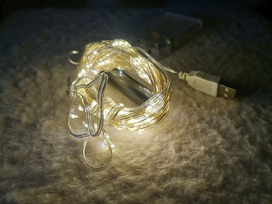 Гірлянда промені роси/кінський хвіст