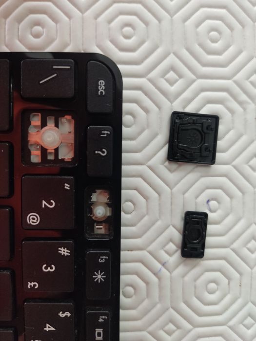 AVARIADO - Teclado portátil HP 15-B série para aproveitamento de tecla