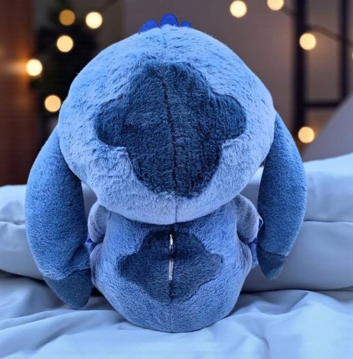 Великий Стіч 3в1, Іграшка-подушка і плед 45см