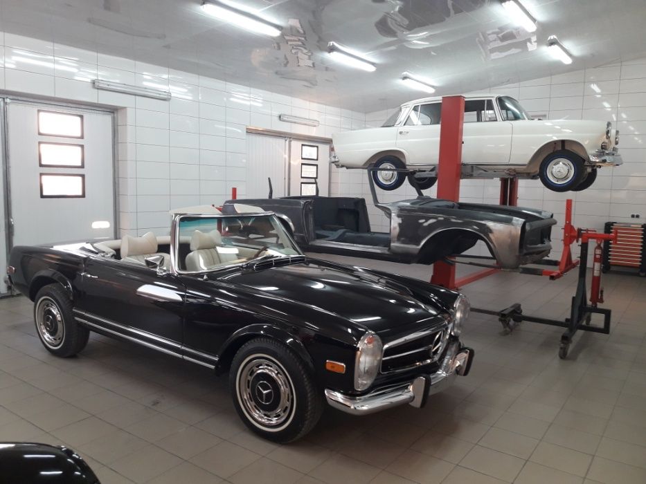 Mercedes-Benz w 113 Pagoda 190 sl Renowacja