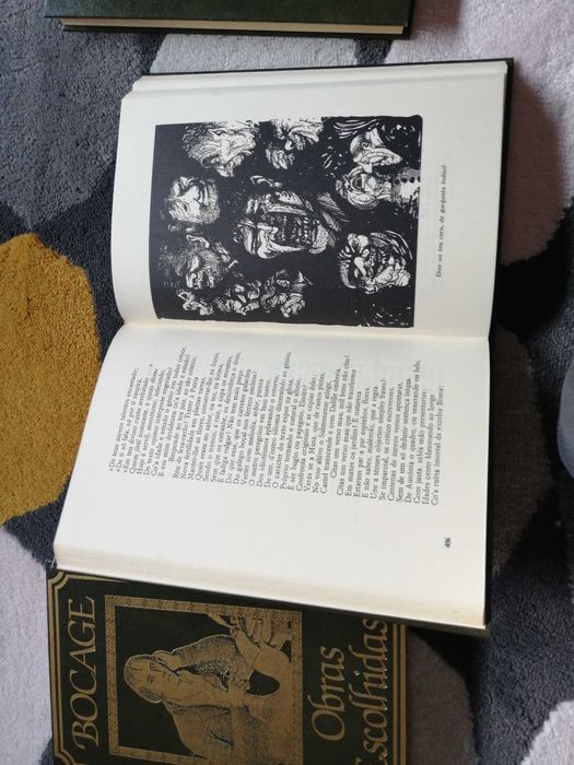 Bocage Obras Escolhidas Círculo de Leitores 3 Volumes 1985 Raro + 2