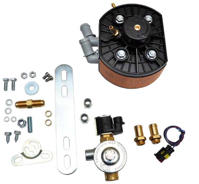 Газовый редуктор KME Gold 340 л.с.  ГБО Редуктор, Форсунки, Фильтра