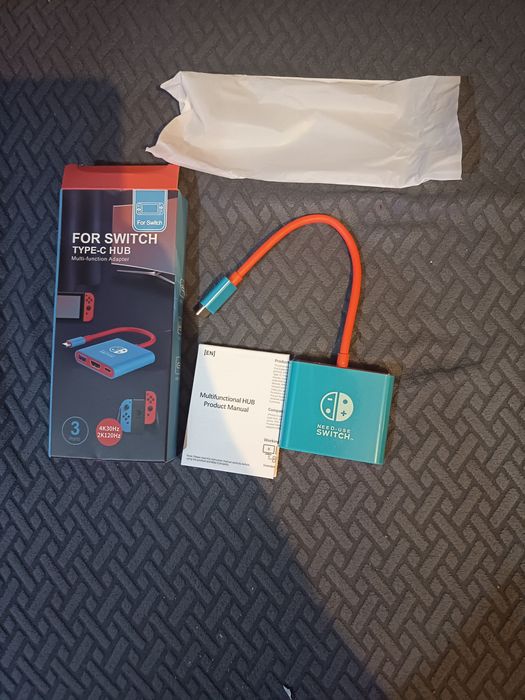 Adaptador multiportas USB-C (Hub/Dock portátil)-Nintendo Switch
