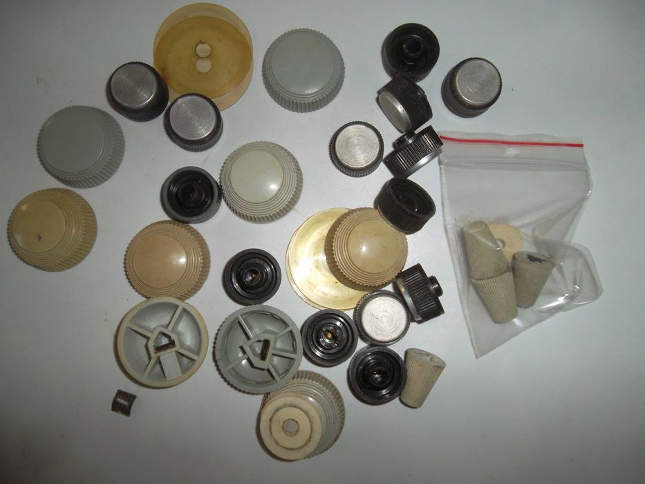 Gałki ,pokrętła do gramofonu Bambino