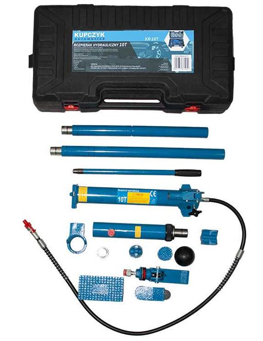Rozpierak hydrauliczny 10t Zestaw blacharski Kupczyk