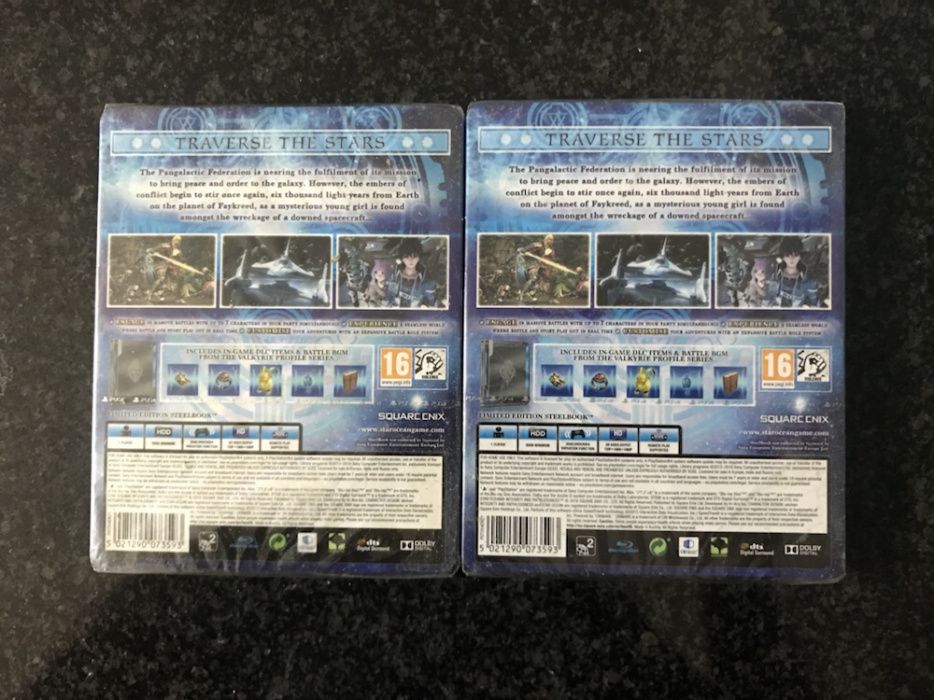 Star ocean integrity and faithlessness Limited steelbook edition ps4