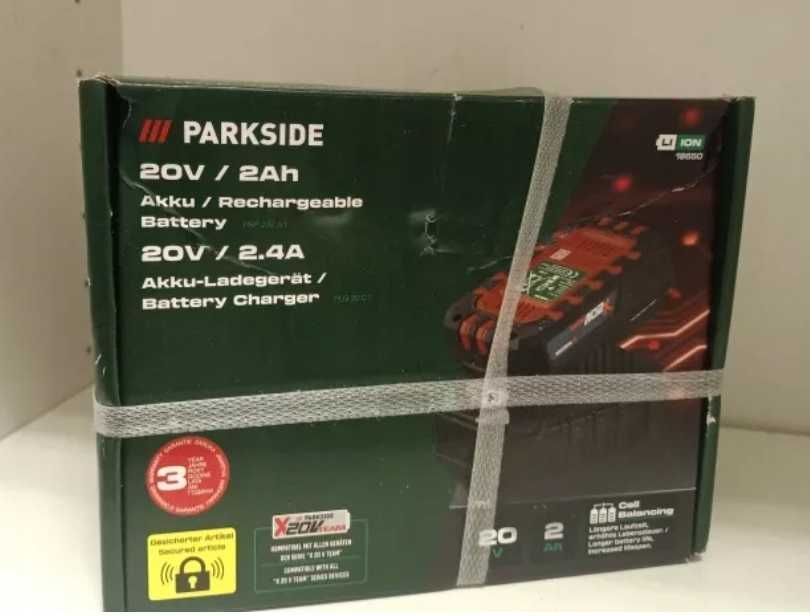 Akumulator 2AH PARKSIDE PAP 202 A1 + Ładowarka PLG 20 C1