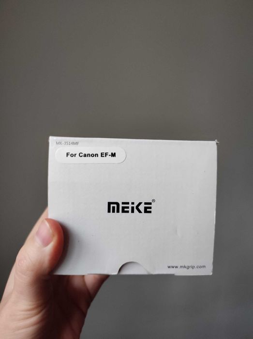 Об'єктив Meike 35mm f/1.4 for canon ef-m