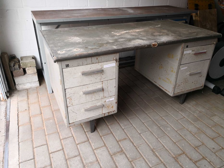 Stół warsztatowy metalowy