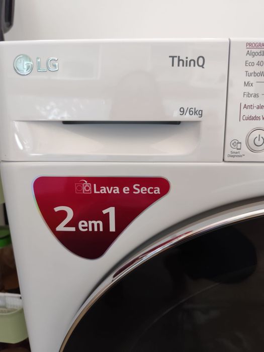 Máquina lavar e secar LG