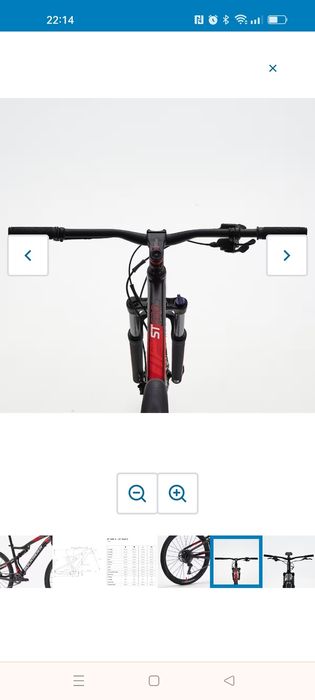 BICICLETA BTT ST 530 PRETO/VERMELHO 27,5"
519,00€