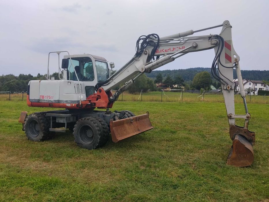 koparka kołowa takeuchi TB 175W kubota volvo jcb yanmar okazja cenowa