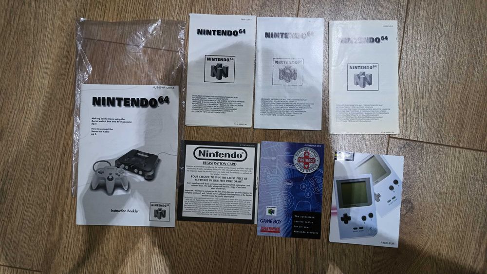 N64 Nintendo 64 BOX kompletny super stan!