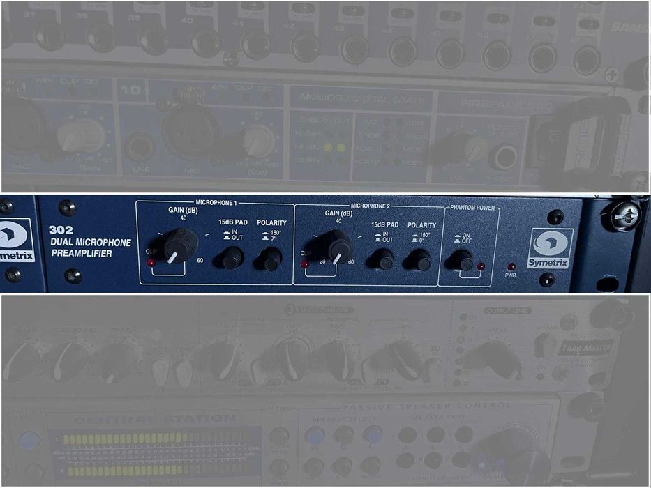 Symetrix 302 Dual Microphone Amplifier