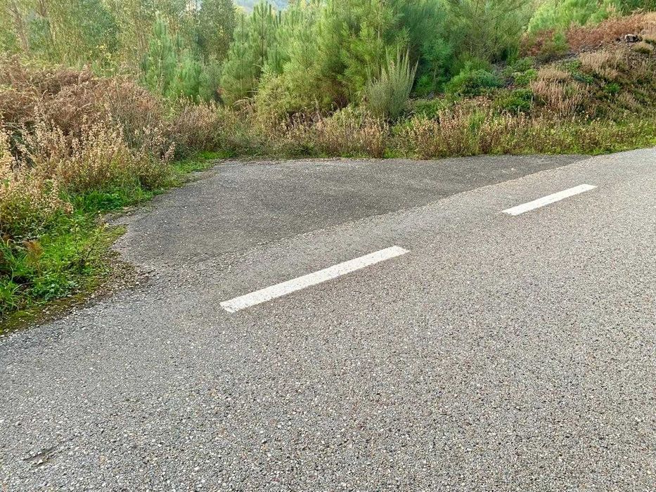 2 terrenos juntos       290m de margem de estrada nacional 344