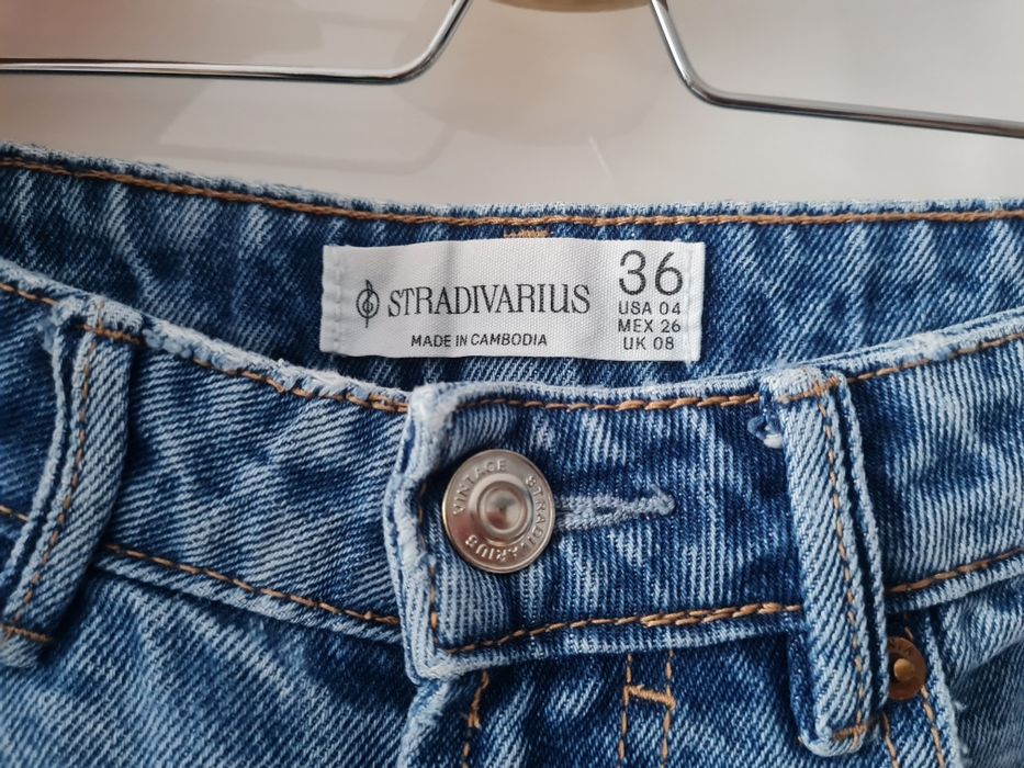 Jeansy stradivarius vintage 36