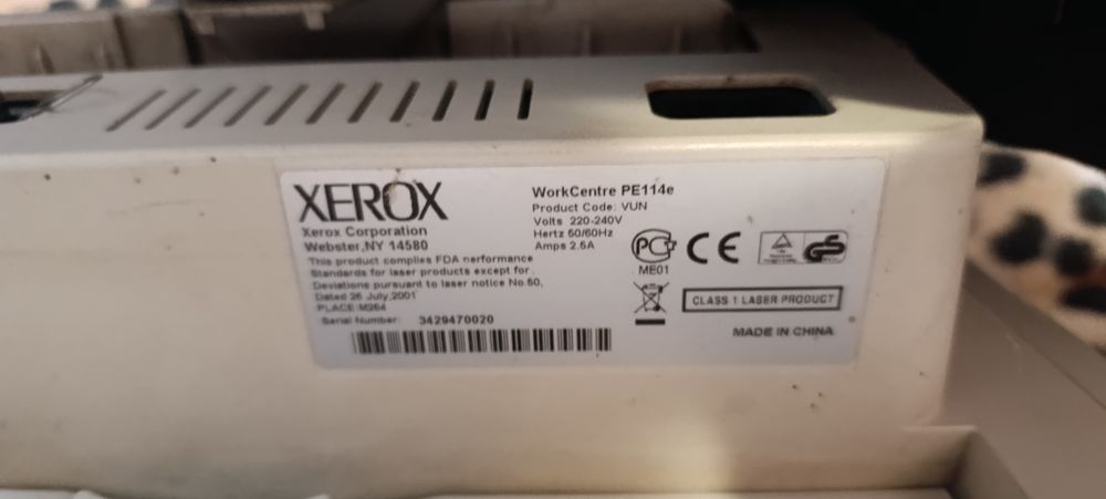 принтер Xerox WorkCentre PE114e