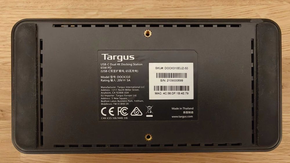 Stacja dokująca Targus Dock310