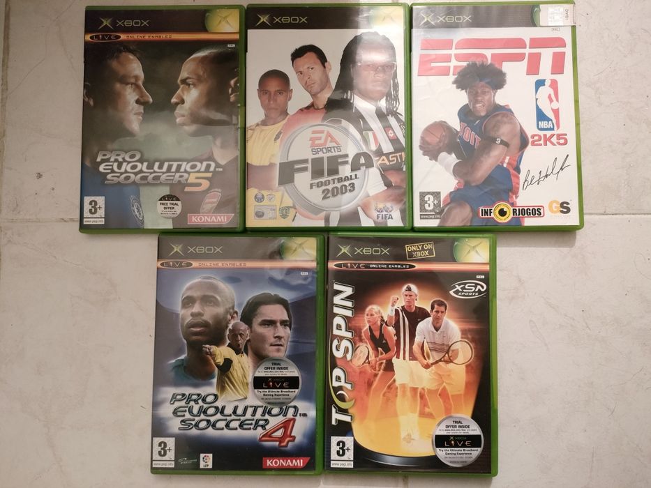 Coleção discos xbox official magazine [1, 30-44]