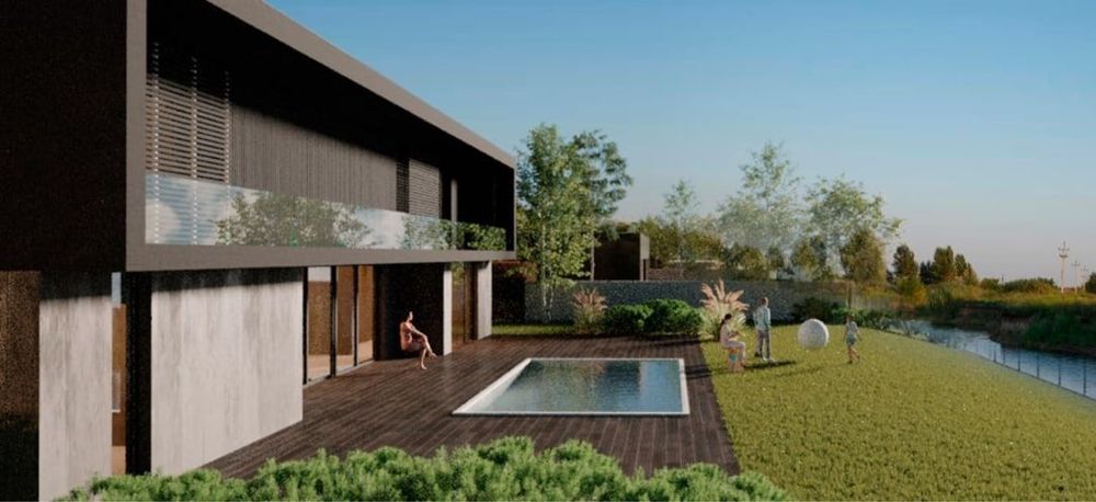 КМ Water village Продаж будинків 370 м² з виходом на воду Романків