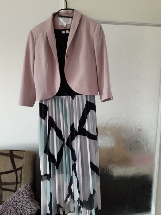 Garsonki damska. Sukienka+wdzianko.