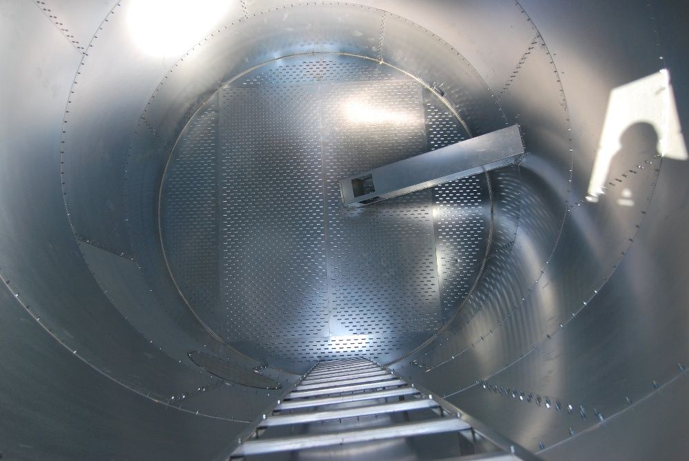 Silos zbożowy płaskodenny/lejowy, bin's , cemęciak