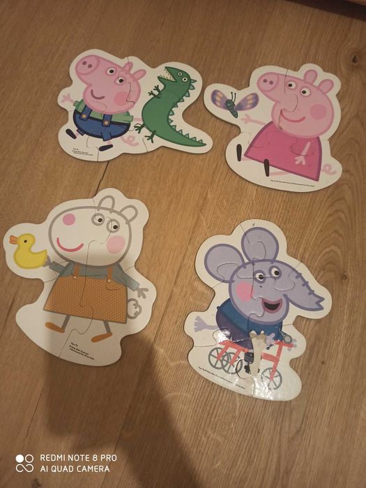 Puzzle Świnka Peppa