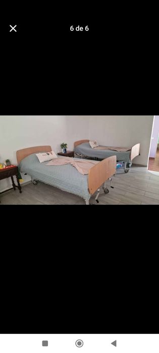 Cama articulada com colchão possibilidade de entrega