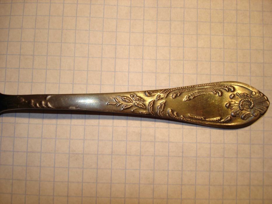 Ложечки чайные посеребренные (серебро 999.9), с нейзильбера МНЦ15-20