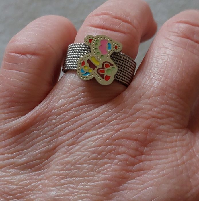 Pulseira+Brincos+Anel Aço