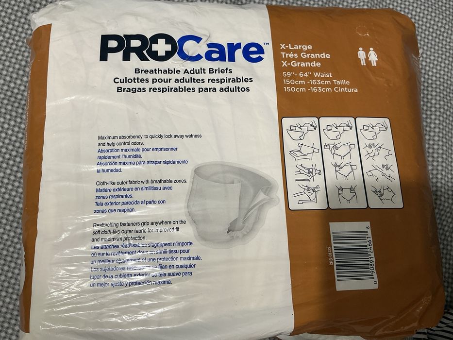 Продам  подгузники  L,ночные   Holder L  на 8 капель , в пачке 30шт ProCare XL 8кап