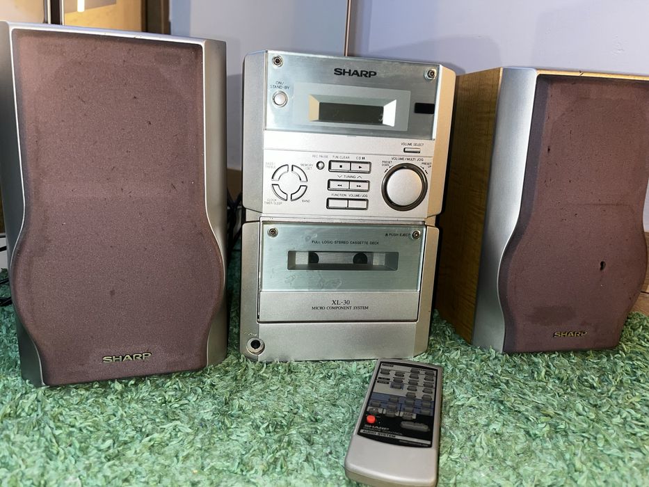 mini wieża stereo Sharp XL-30H(WL) głośniki radio