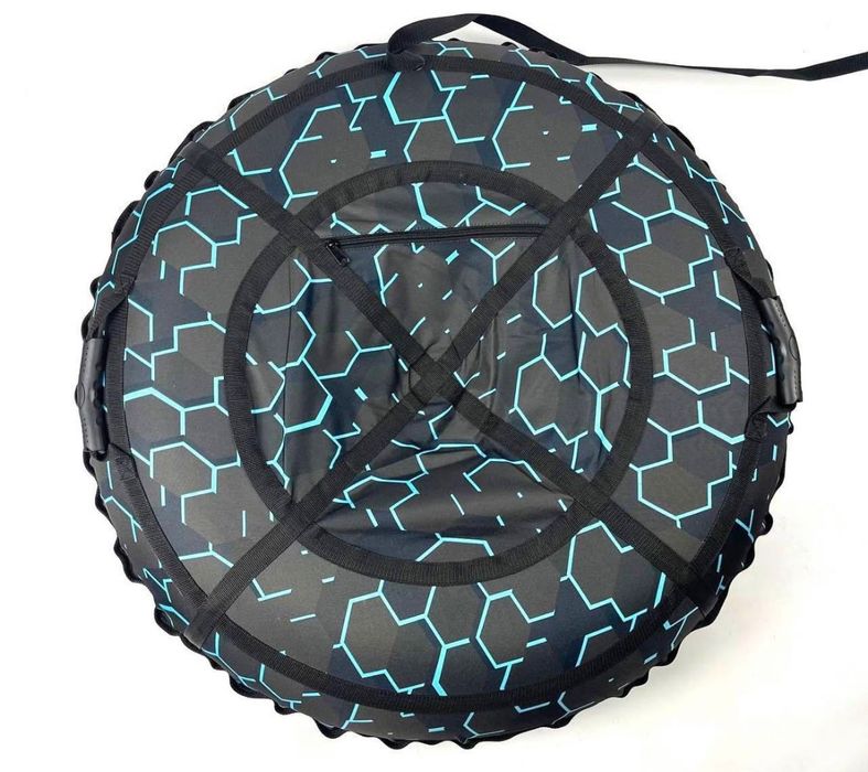 Тюбинг большой 120  ватрушка с камерой надувные санки 120 см с камерой