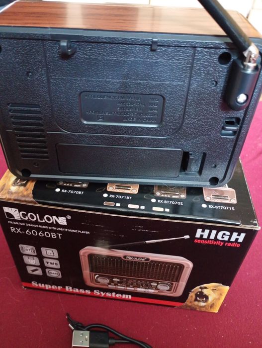 Radio Retro.Bluetooth.usb.