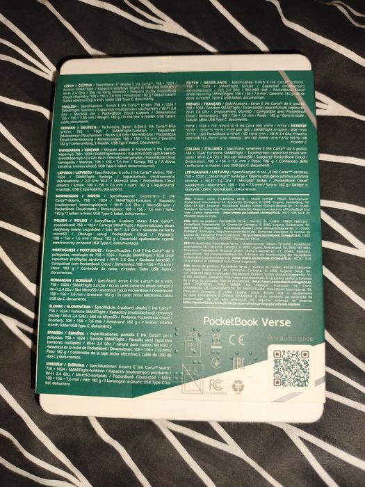 Czytnik do e-booków Verse PocketBook