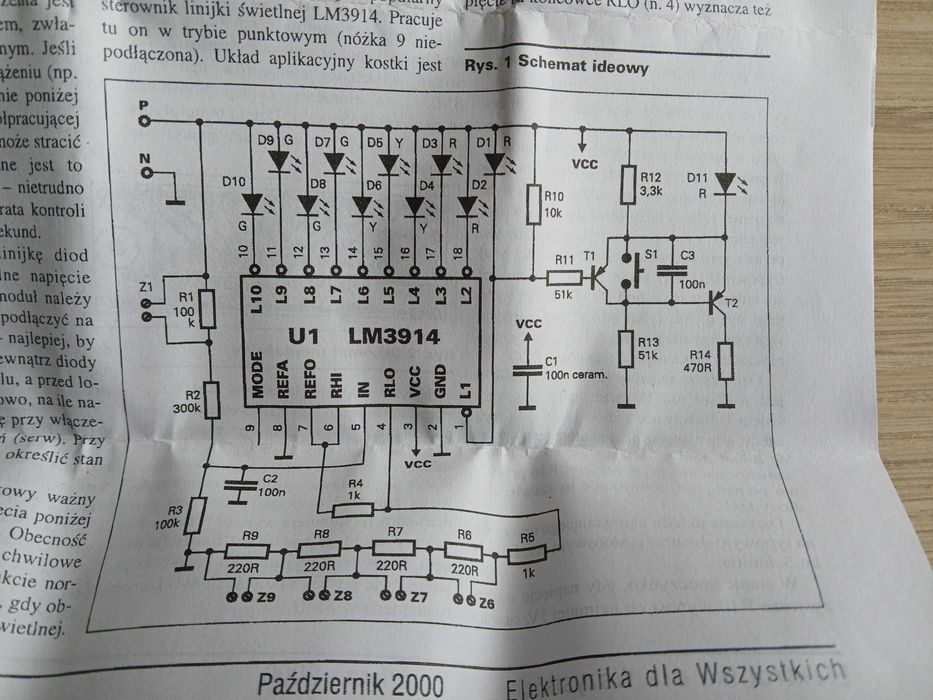 Modelarski tester akumulatorów Ni-Cd Ni-MH kit AVT 2448