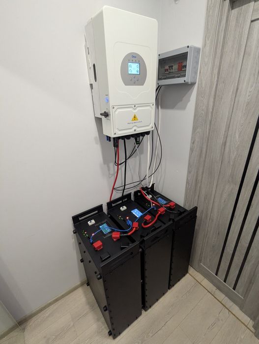 Аккумулятор 48v (51.2v), 14.5kWt, EVE280 JK BMS 200A CAN RS485