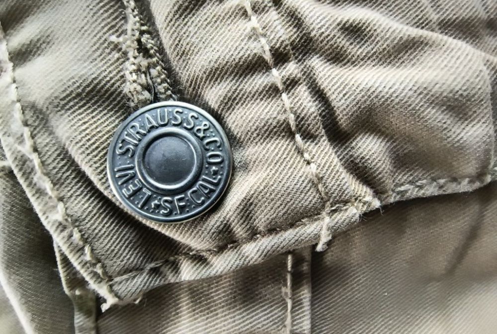 Levi’s 514 Straight W34 L34 — чоловічі джинси бежеві, прямий крій