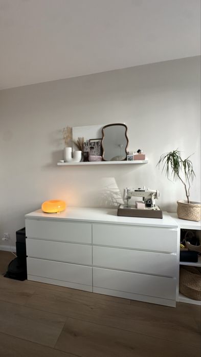 Komoda malm 6 szuflad jak nowa