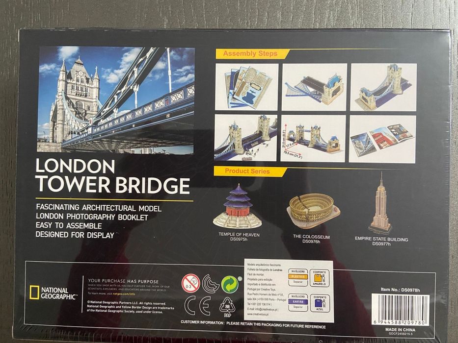 Puzzle 3D Tower Bridge423702178394941441