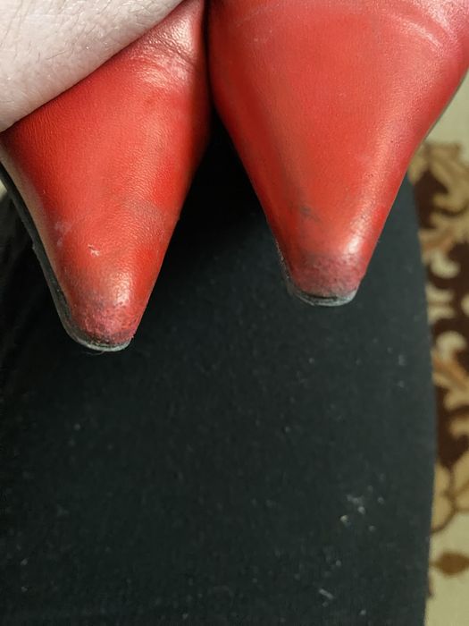 Чоботи  високі червоні жіночі  CANNAWARO